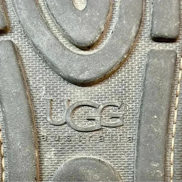 UGG Australia | Men’s Leather Slides / Sandals | Size 11 - Picture 8 of 8